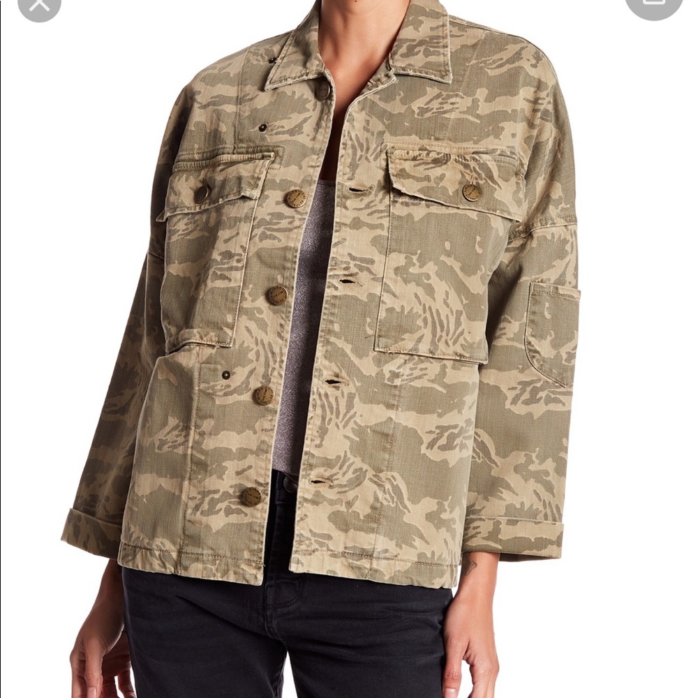 Current Elliott The Militia Camo Jacket